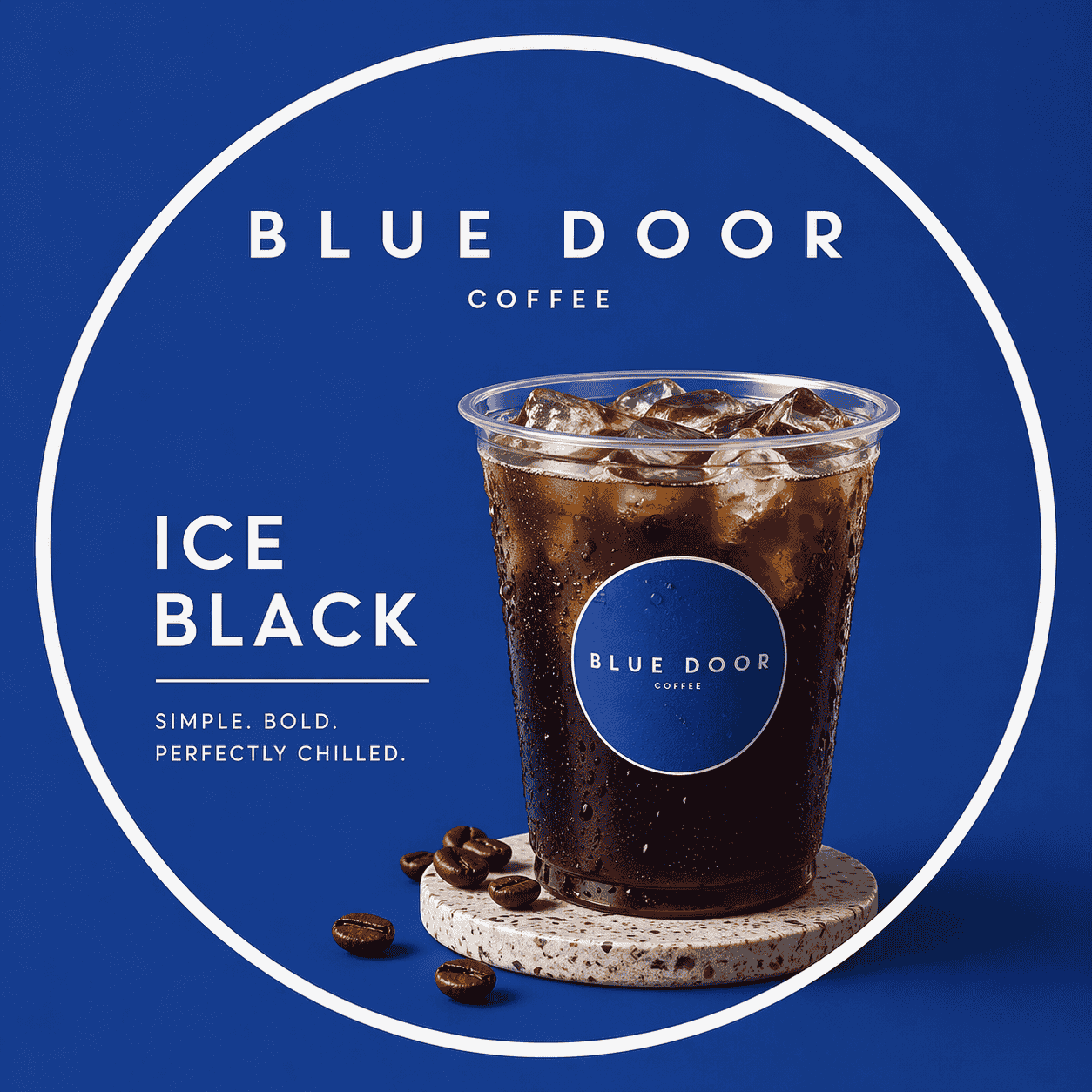 Ice Black Blue Door Coffee